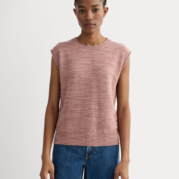 Everlane Women's Muscle Sweater  Size Medium, Cotton/Linen - Picture 2 of 2